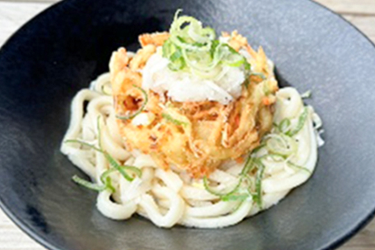 まるっとかき揚げうどん